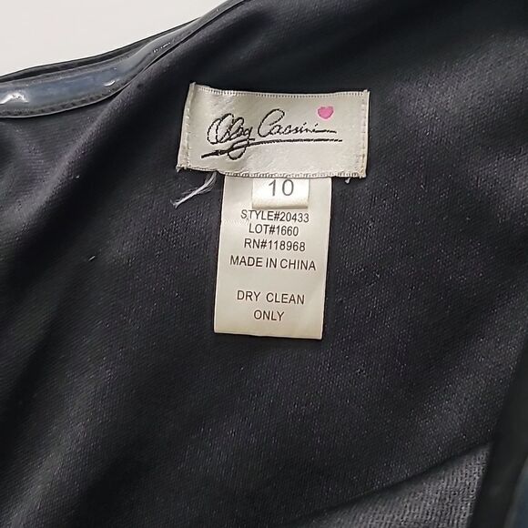 Oleg Cassini One Shoulder Body Con Bandage Y2k Dress - Picture 6 of 9